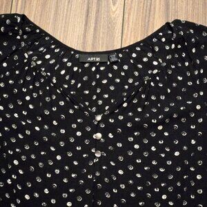 Apt. 9 Size Petite XS/Small Blouse Top Office Business Casual EUC
